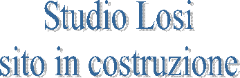 Studio Losi
sito in costruzione